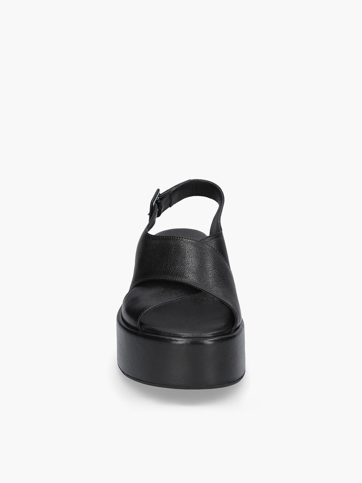 Hope Black Wedge Sandal