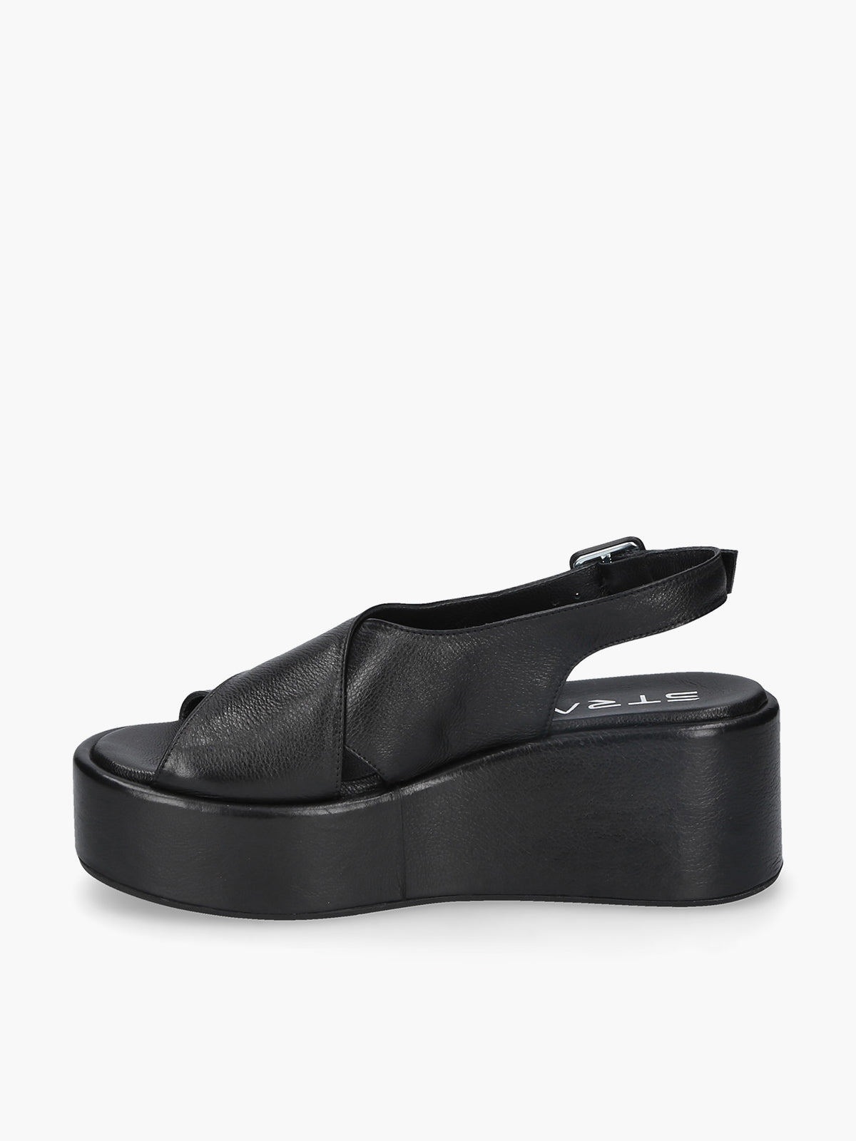 Hope Black Wedge Sandal