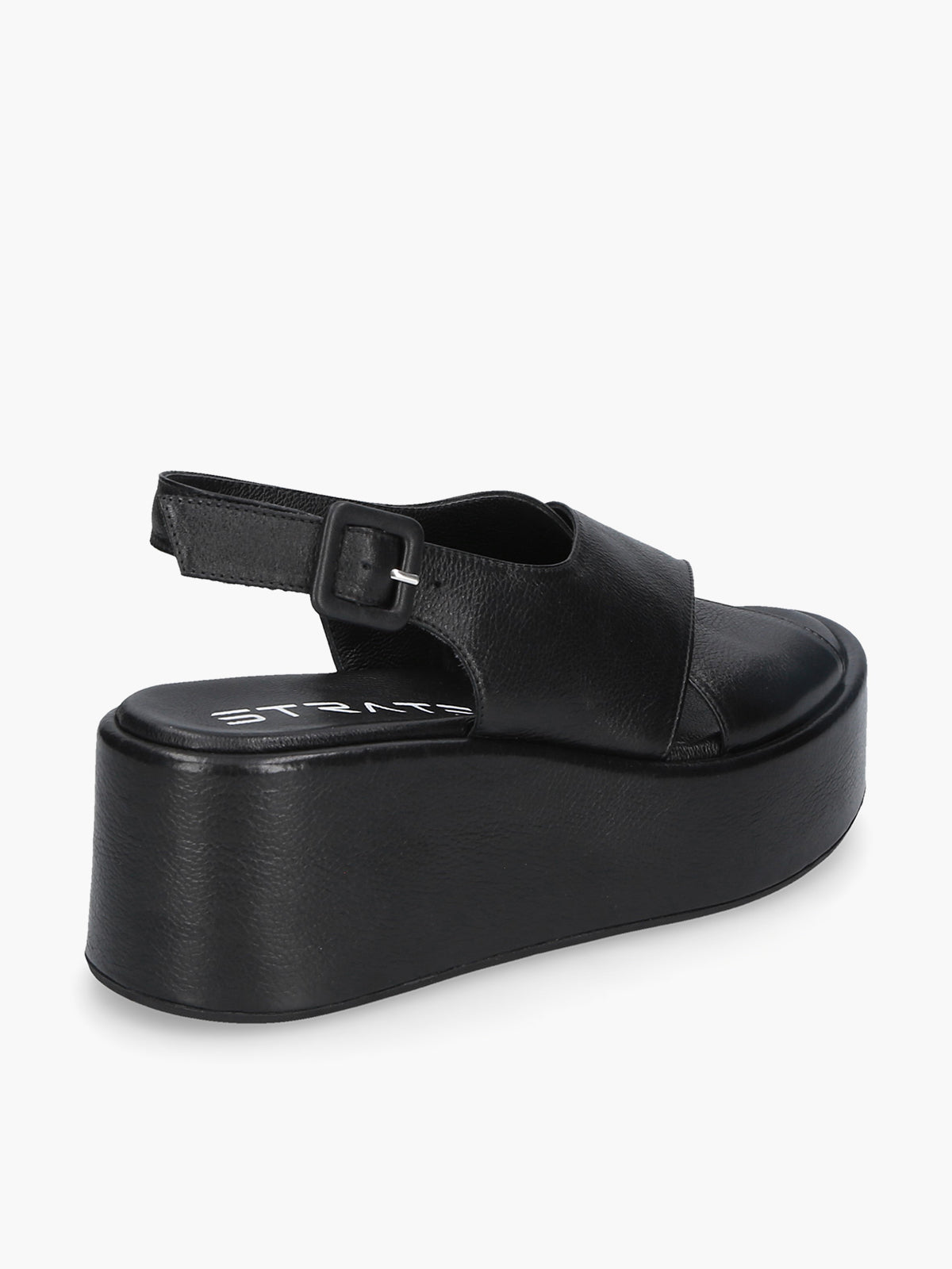 Hope Black Wedge Sandal