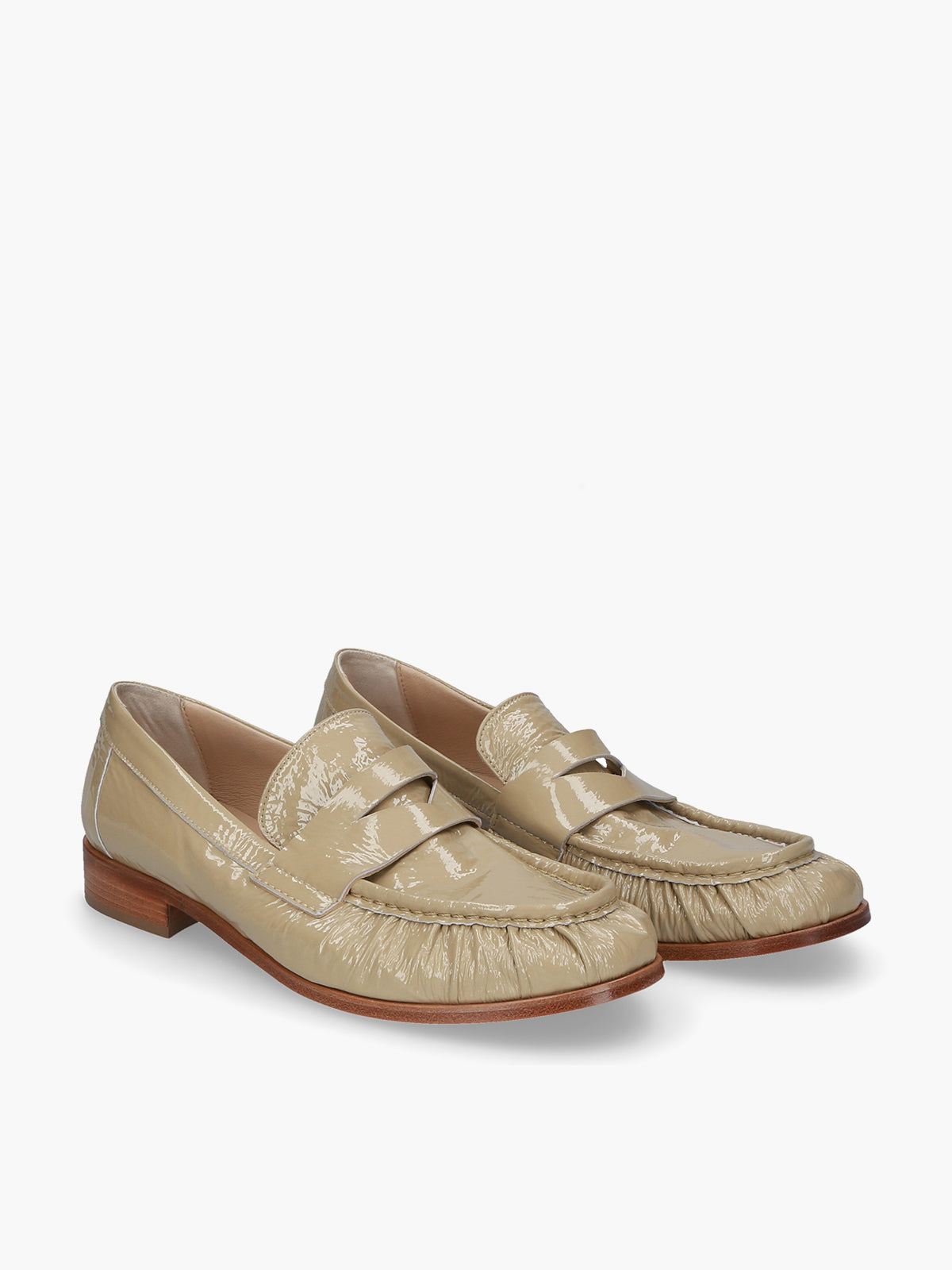 Nelly Mocassino Penny Loafers Marrone