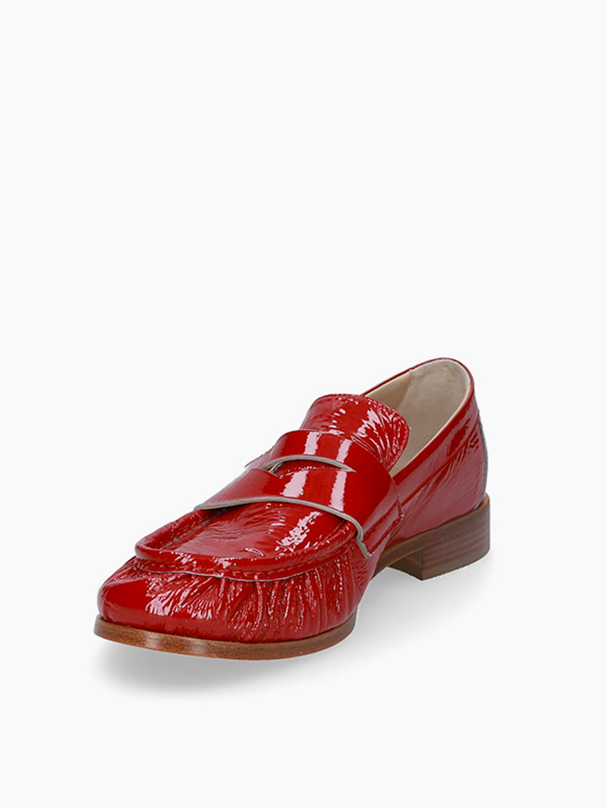 Nelly Mocassino Penny Loafers Rosso