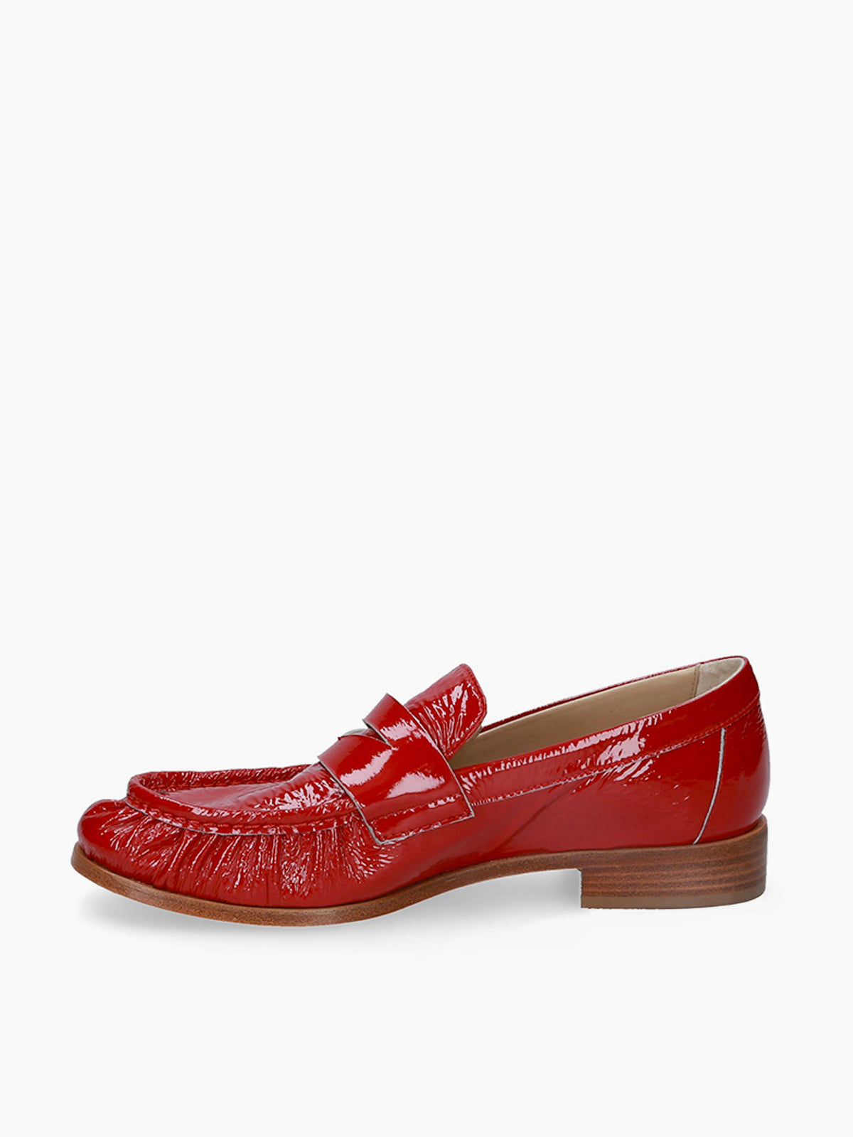 Nelly Mocassino Penny Loafers Rosso