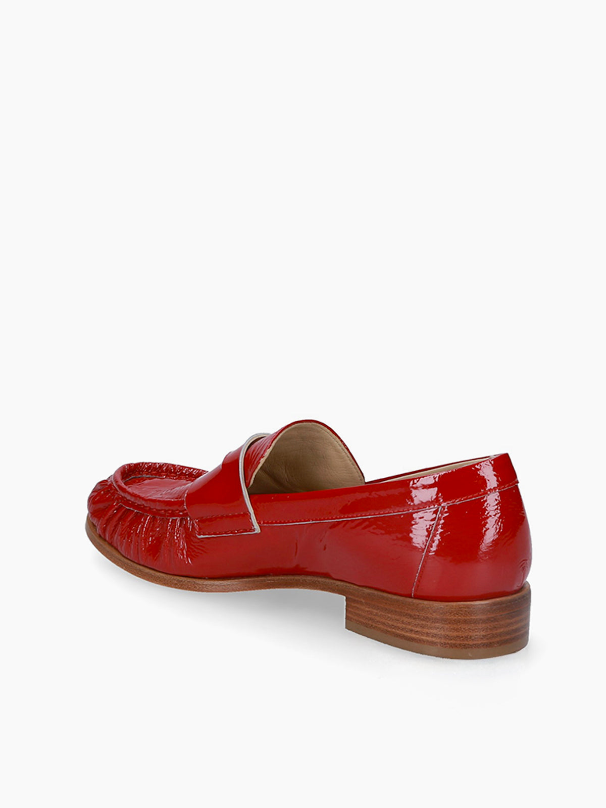 Nelly Mocassino Penny Loafers Rosso