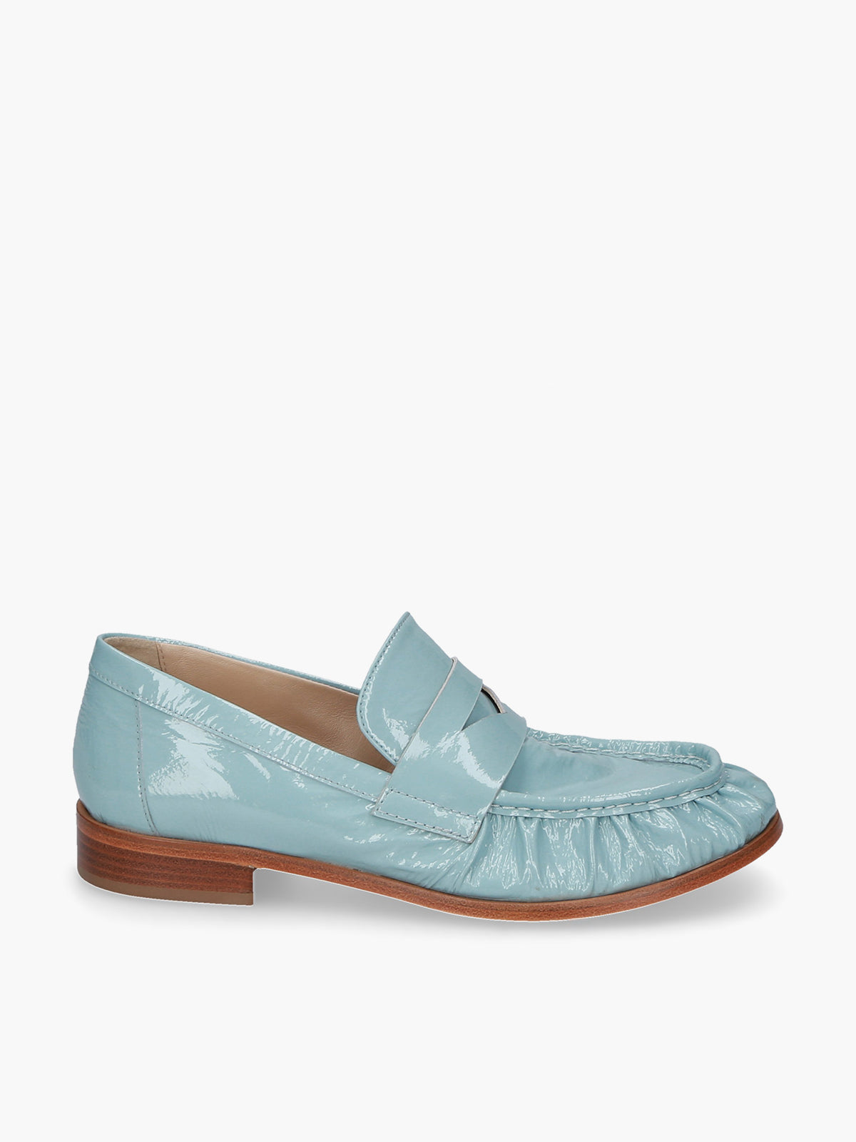 Nelly Mocassino Penny Loafers Sky