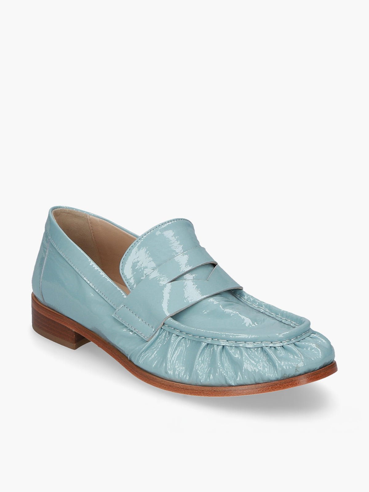 Nelly Mocassino Penny Loafers Sky