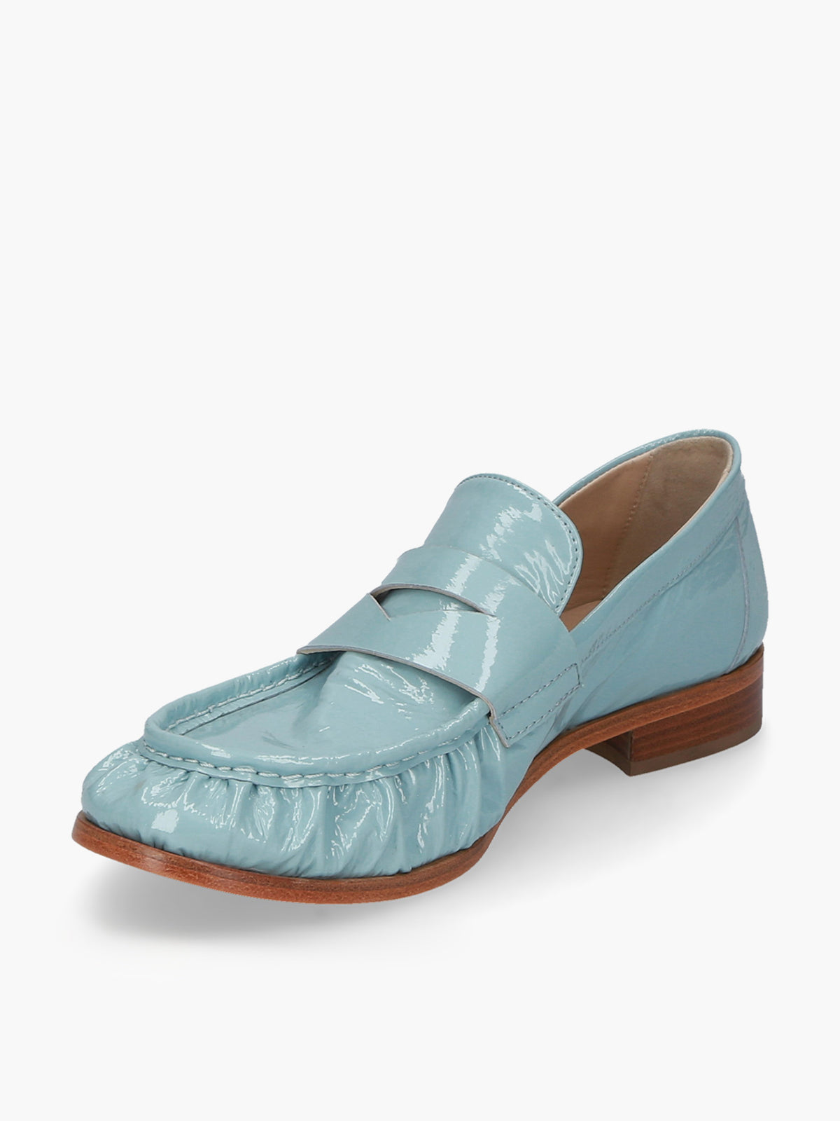 Nelly Mocassino Penny Loafers Sky