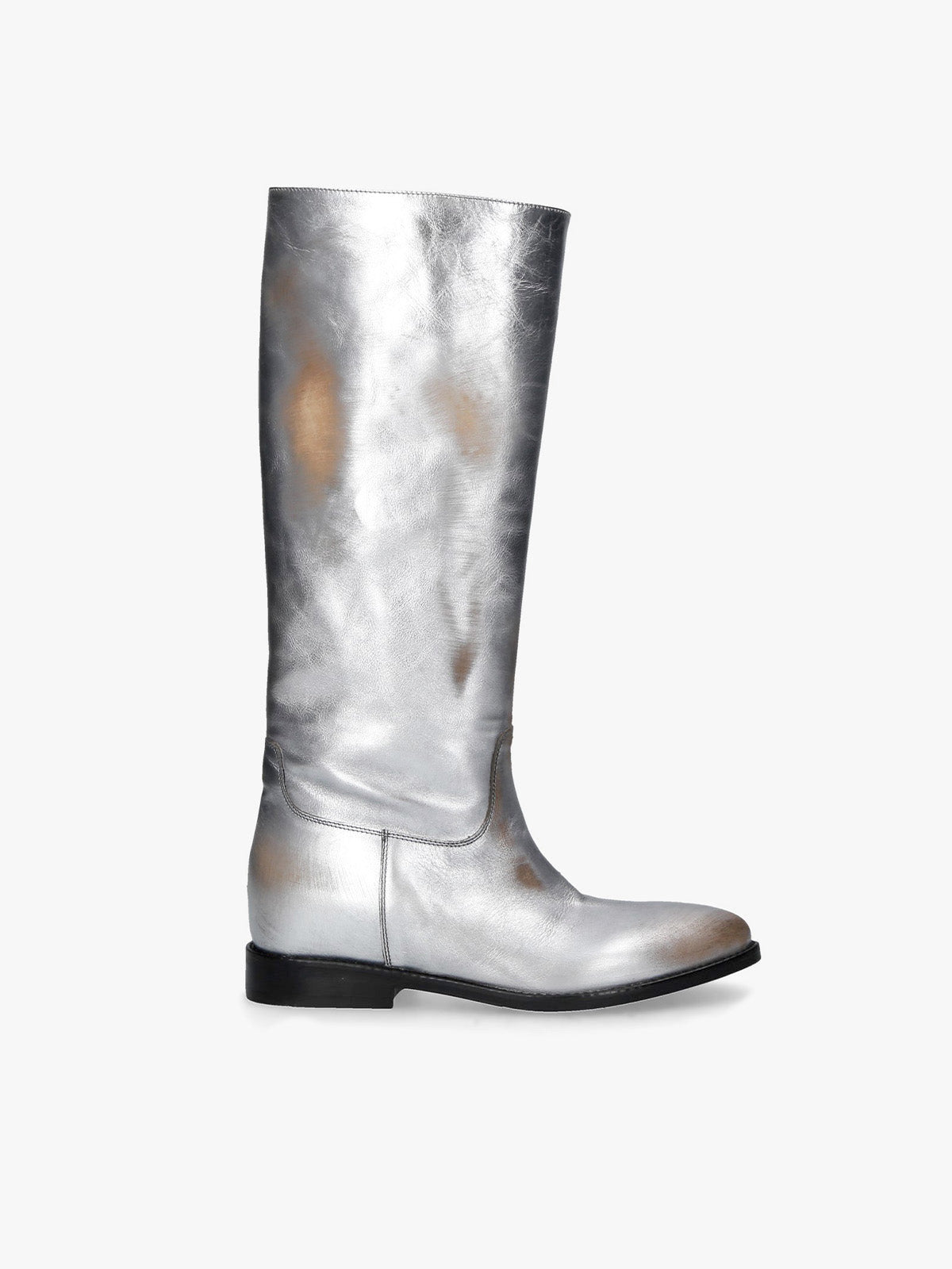 Ariel Silver Boot