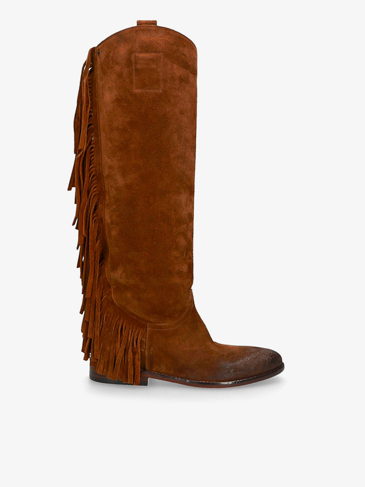 Gypsy Brown Fringe Boot