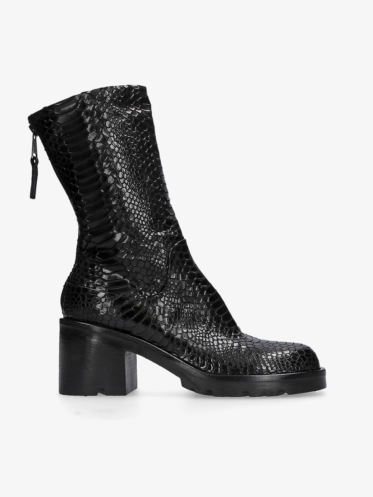 Jet Black Ankle Boot