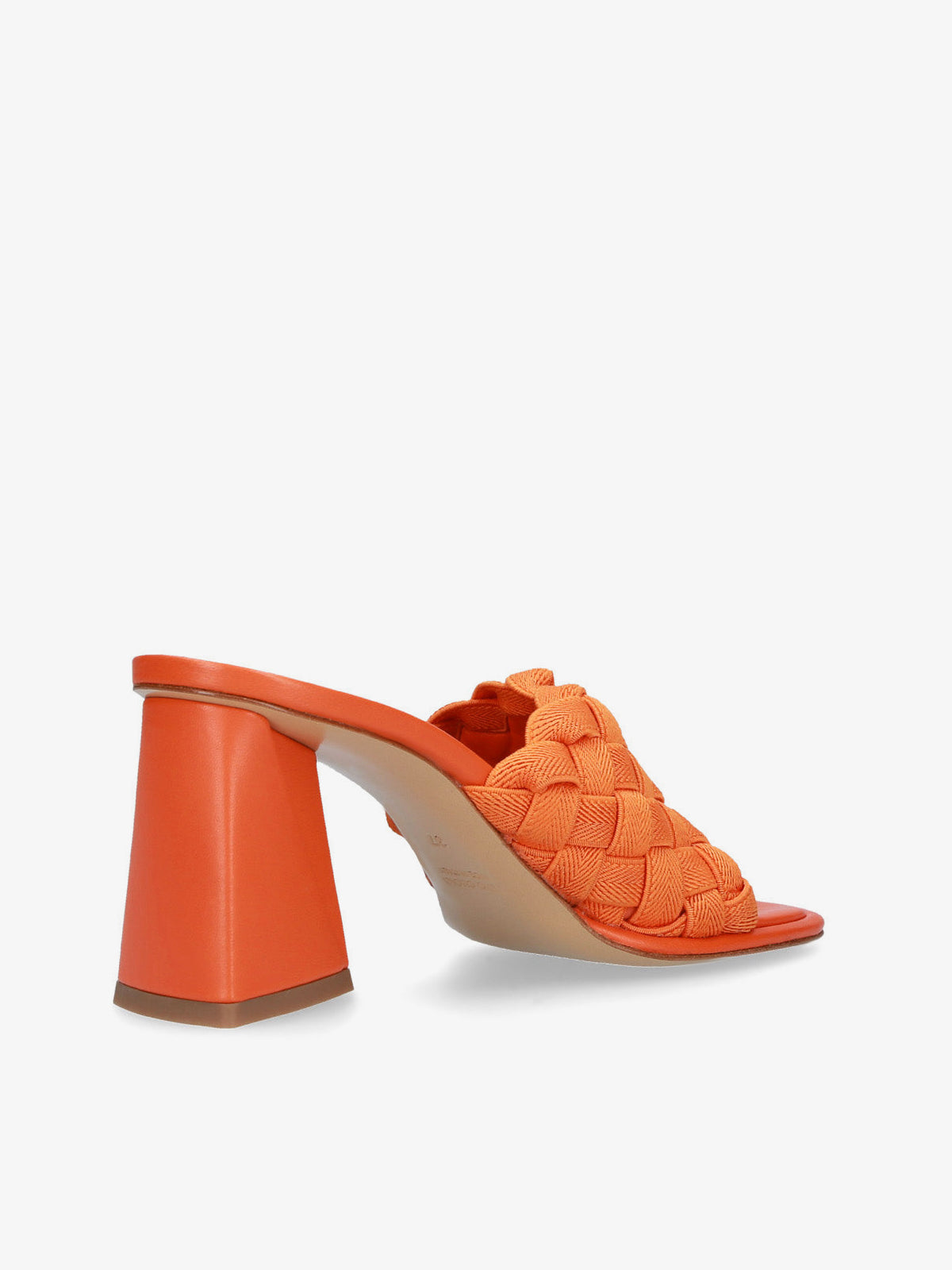 Orange Mules Sandal