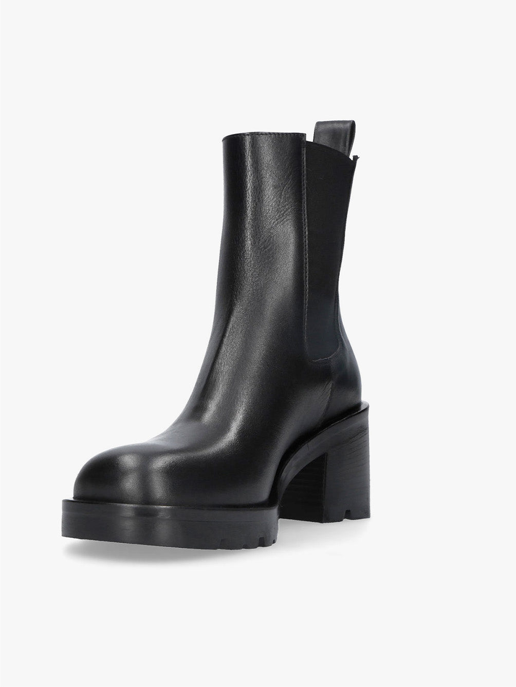 Black Beatles Ankle Boot