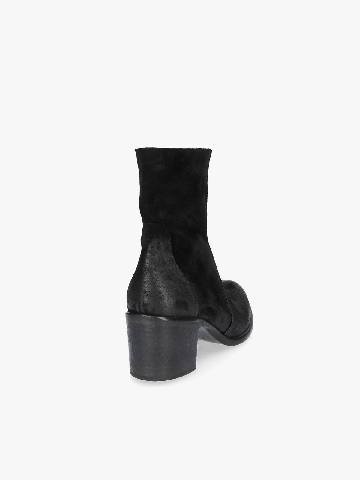 Black Suede Ankle Boot