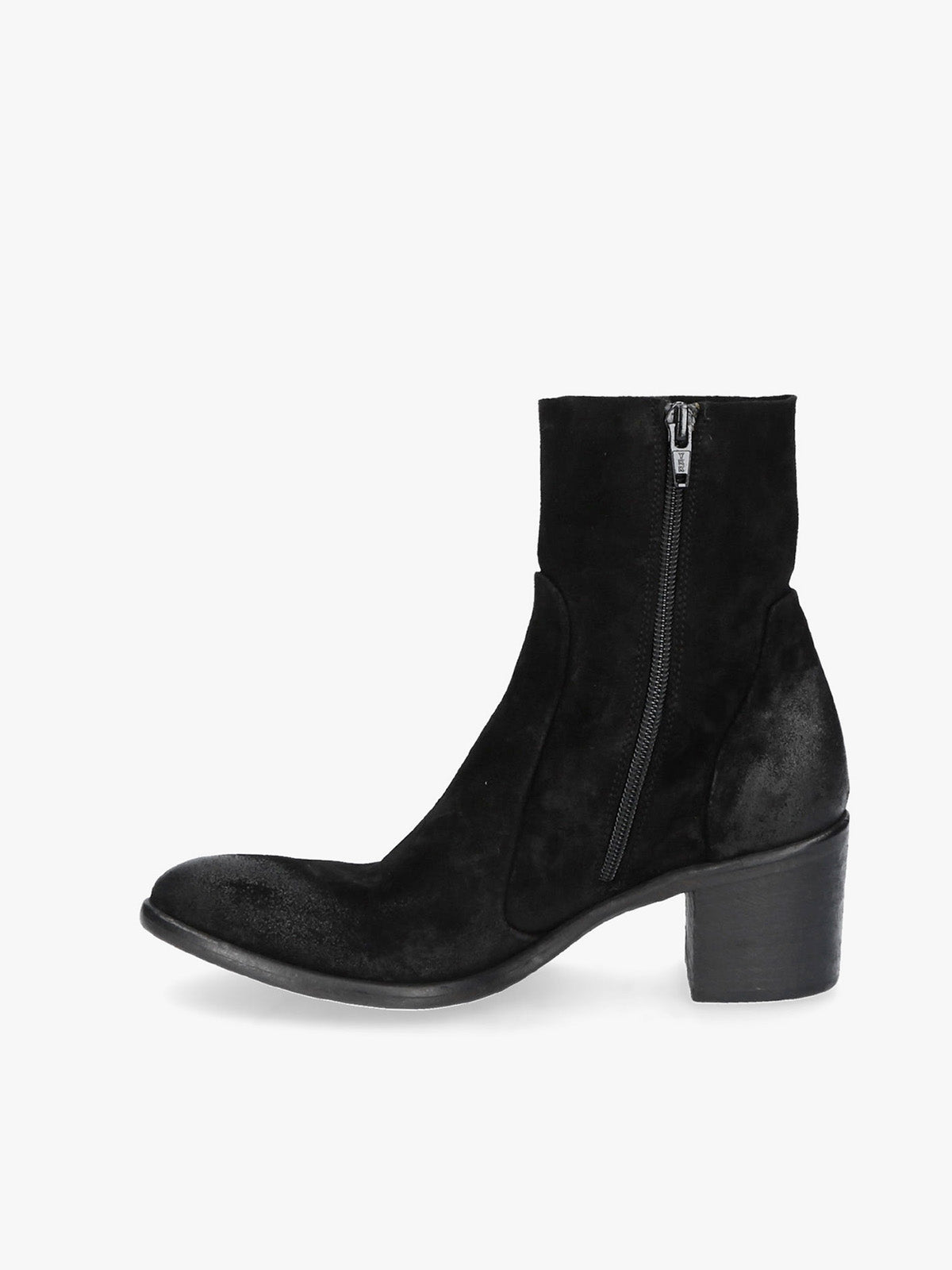 Black Suede Ankle Boot