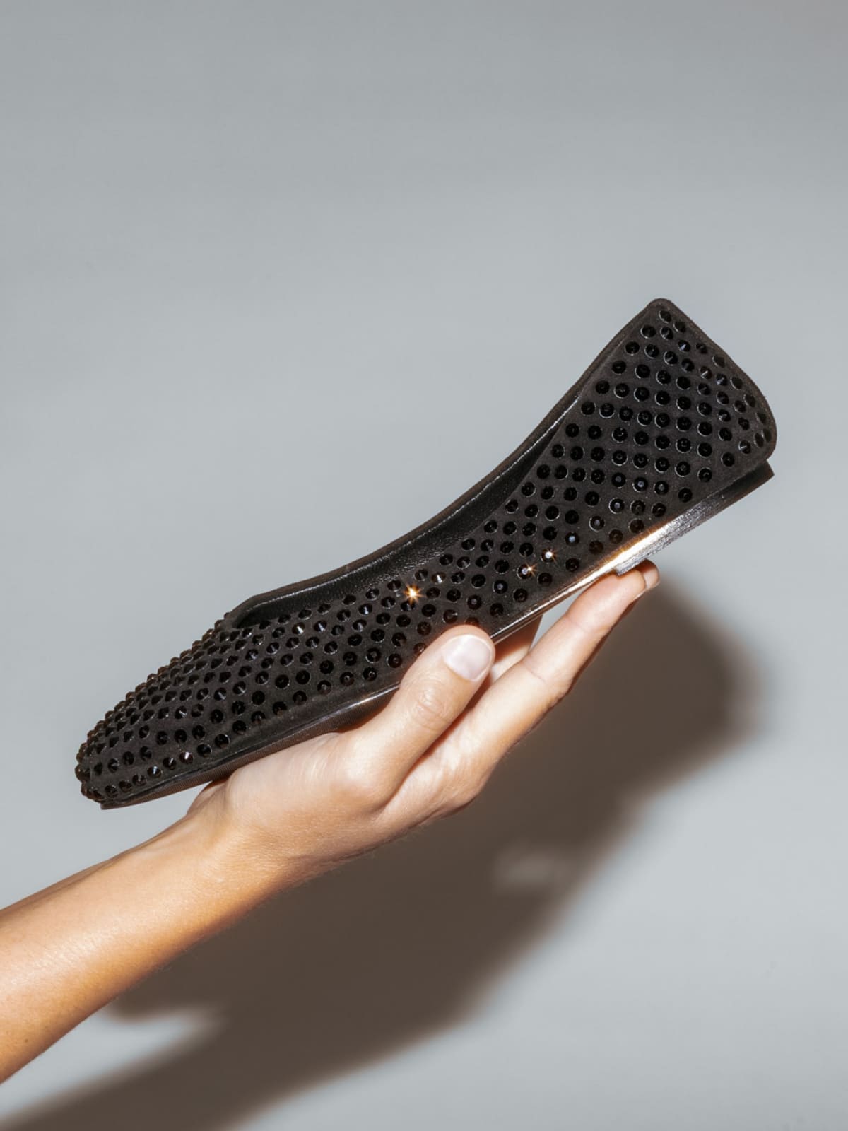 Strategia Chic Ballerina Strass Nero